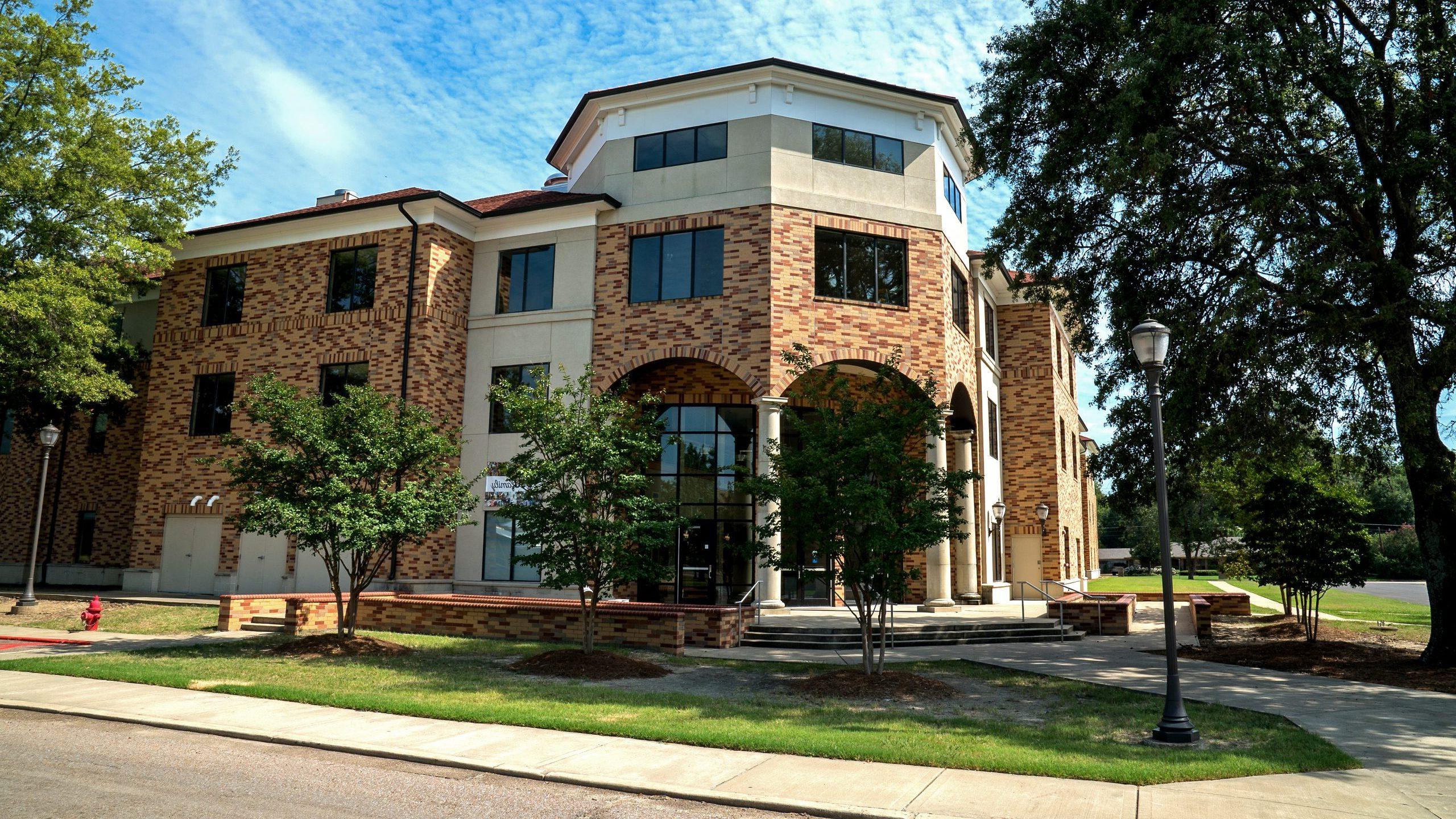 Exterior view of Foundation residence hall.